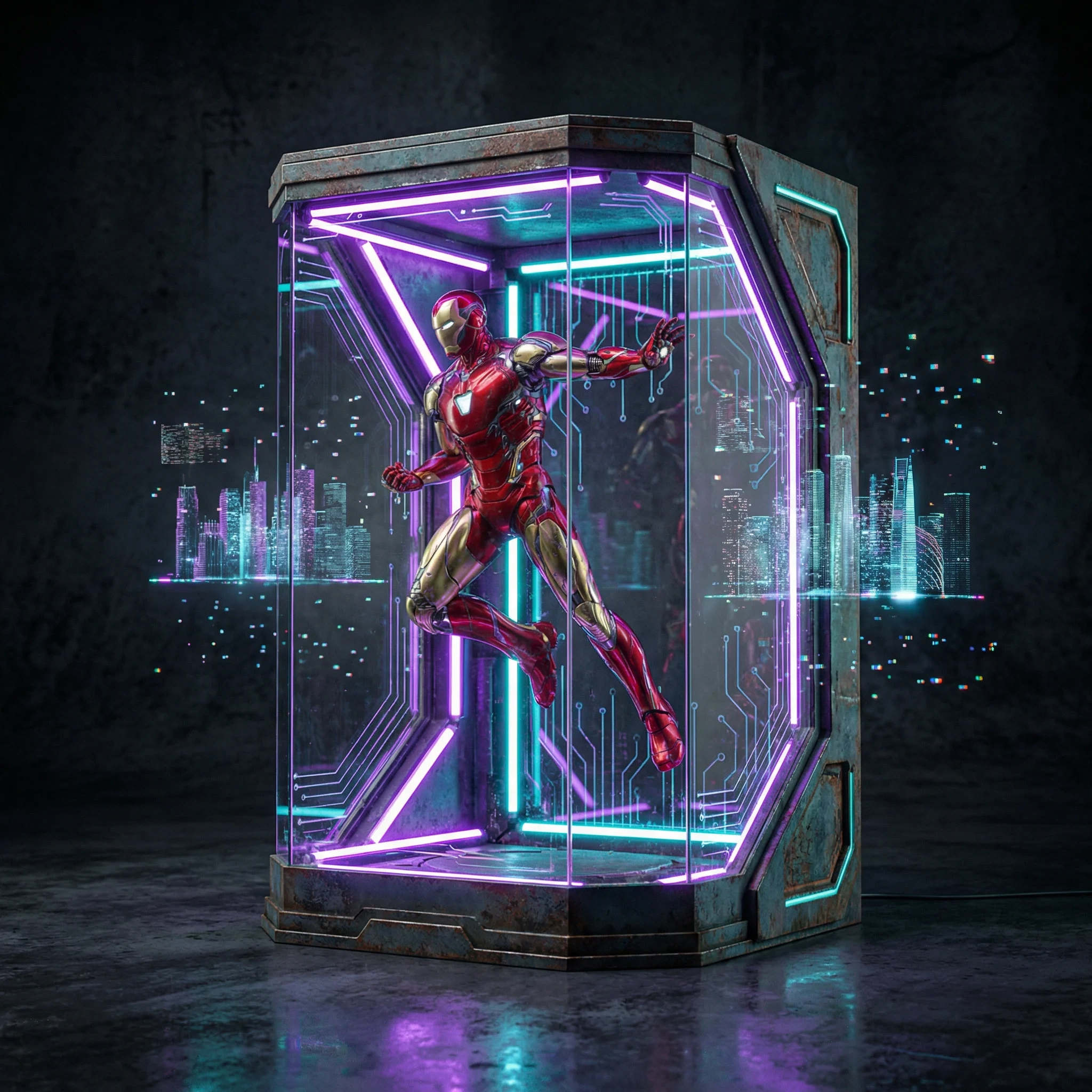 漫威钢铁侠MK85战甲手办 - 官方授权高端收藏品